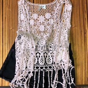 Boho Crochet Vest